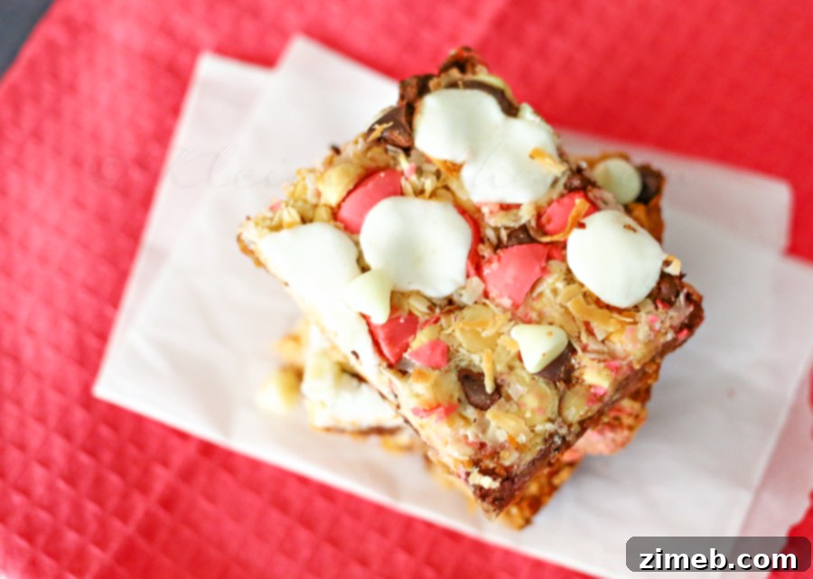 Delicious Spring Seven Layer Bars, a perfect dessert for warmer weather