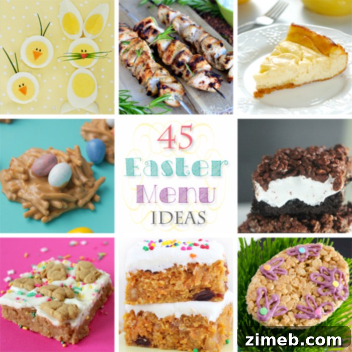 45 Easter Menu Ideas for a complete holiday meal