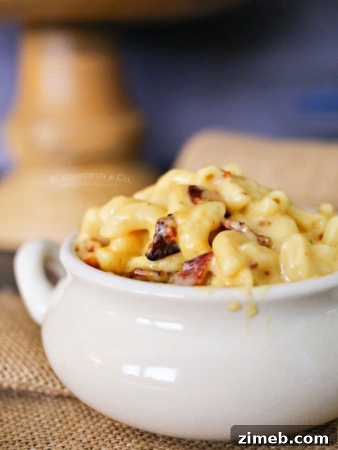 Easy Mac and Cheese 4 Homemade mac & cheese with various pasta shapes including bowties, spirals, or shells