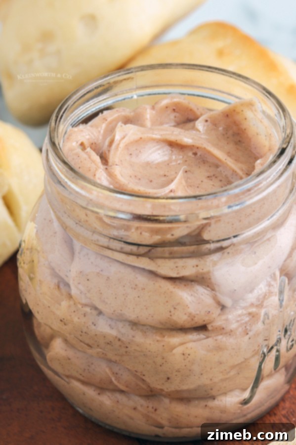 creamy cinnamon butter