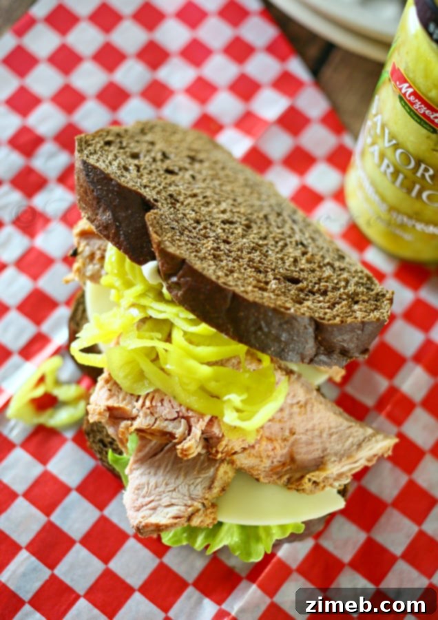 Quick and Easy Snacks for Happier Mealtimes 7 Flavorful Pepperoncini Pork Tenderloin Sandwich