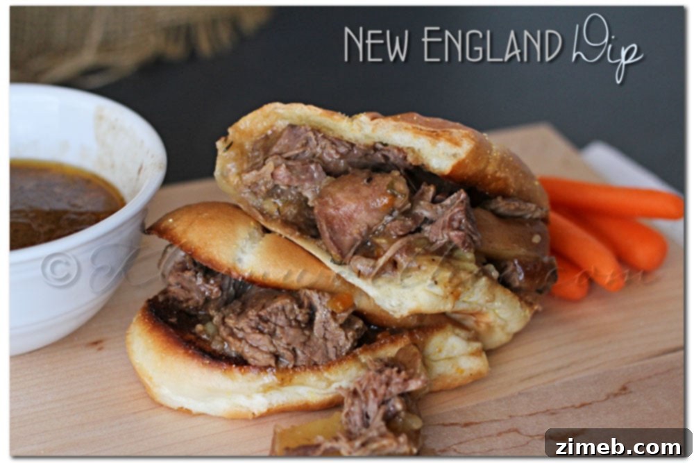Quick and Easy Snacks for Happier Mealtimes 8 Classic New England Dip Sandwich Recipe