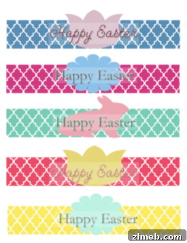 Easter Egg Displays 9 Free Easter Printable Design 2 for Egg Stands