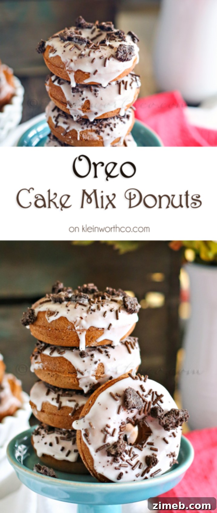 Irresistible Oreo Cake Mix Donuts 2 Oreo Cake Mix Donuts