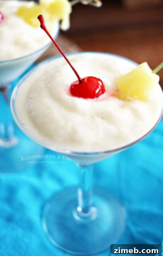 Tropical Banana Bliss 5 Pina Colada recipe