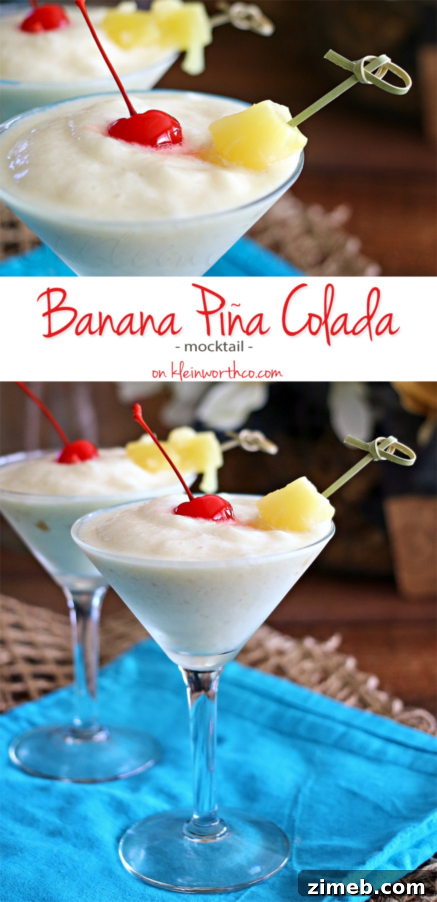 Tropical Banana Bliss 6 Banana Piña Colada