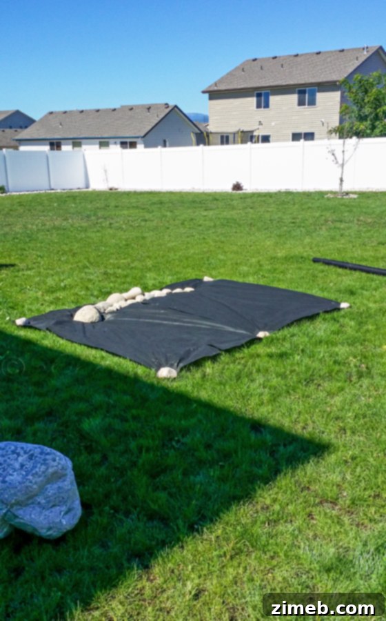 Easy Backyard Fire Pit {In Less than 30 Minutes}