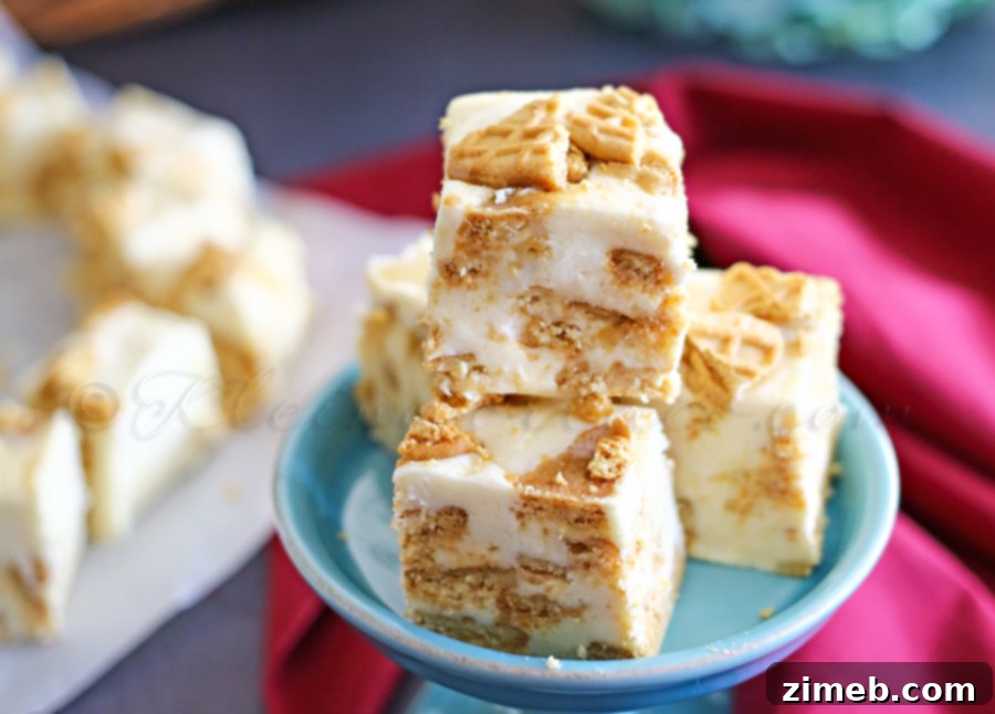 Ultimate Nutter Butter Fudge 2 Nutter Butter Fudge - Creamy White Chocolate Peanut Butter Delight