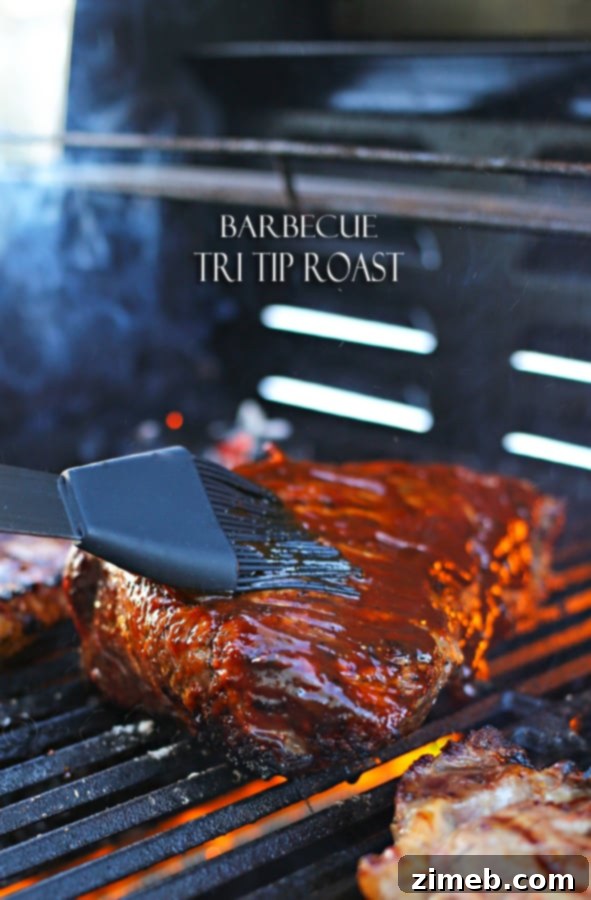 Garlic Sausage Asparagus Medley 9 Smoky Barbecue Tri Tip Roast, another excellent grilling option for outdoor cooking.