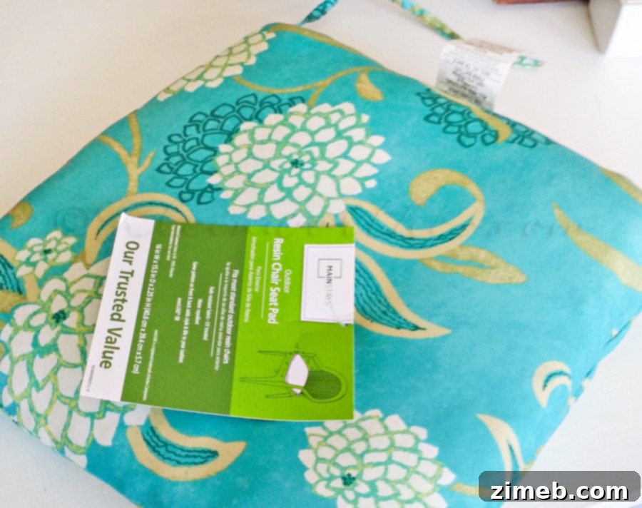 Outdoor Pillow Makeover
