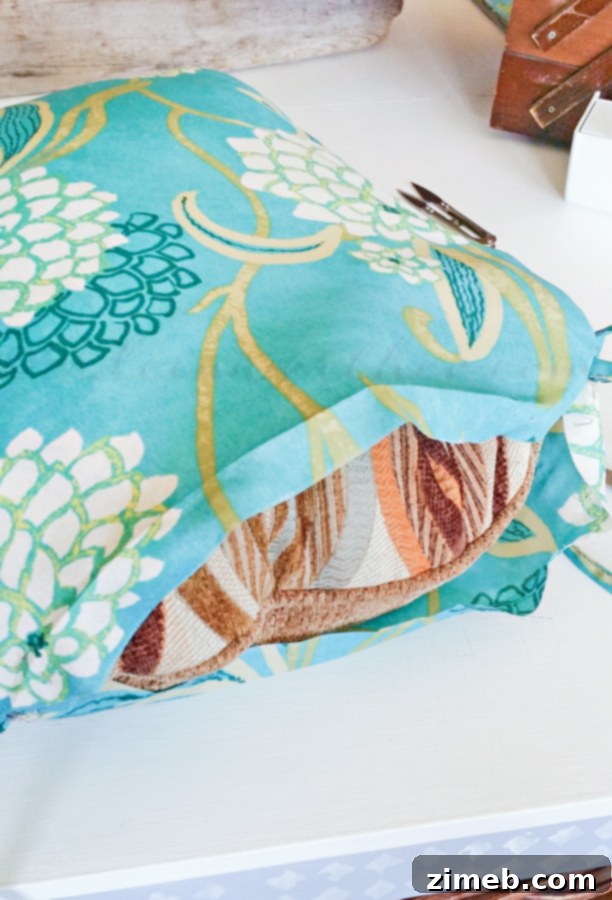 Outdoor Pillow Makeover