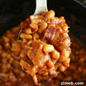 Bourbon Baked Beans - Slow Cooker Recipe