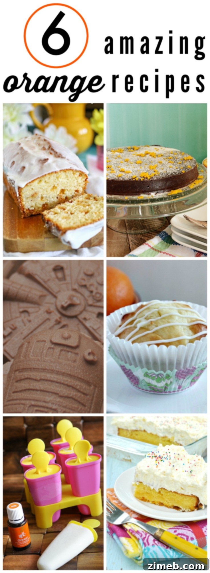 Orange Recipes with essential oils