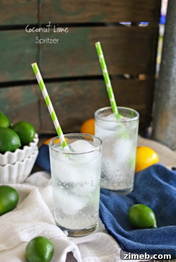 Coconut Lime Spritzer