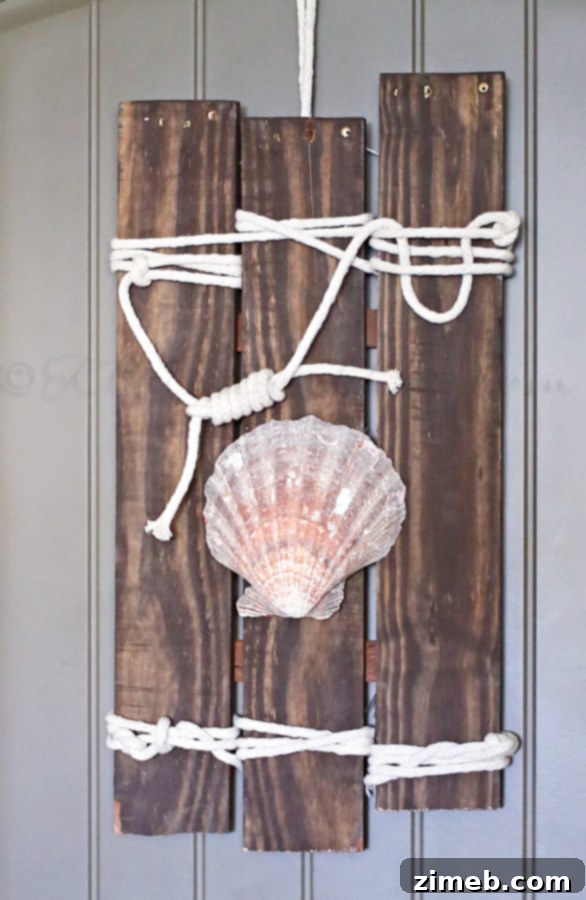 Coastal Pallet Art