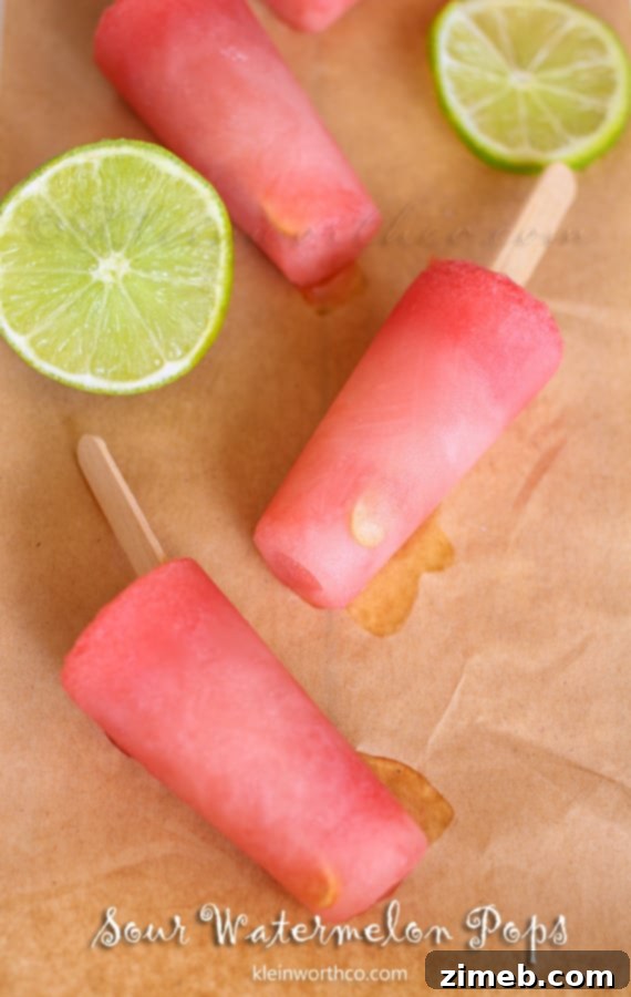 5 Simple Steps to Optimal Hydration 10 Sour Watermelon Pops