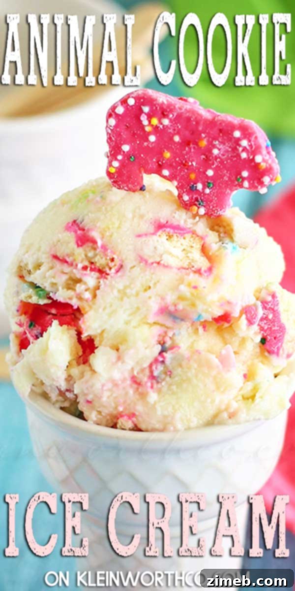 Frosted Animal Funfetti Ice Cream 2 Circus Animal Cookie Ice Cream