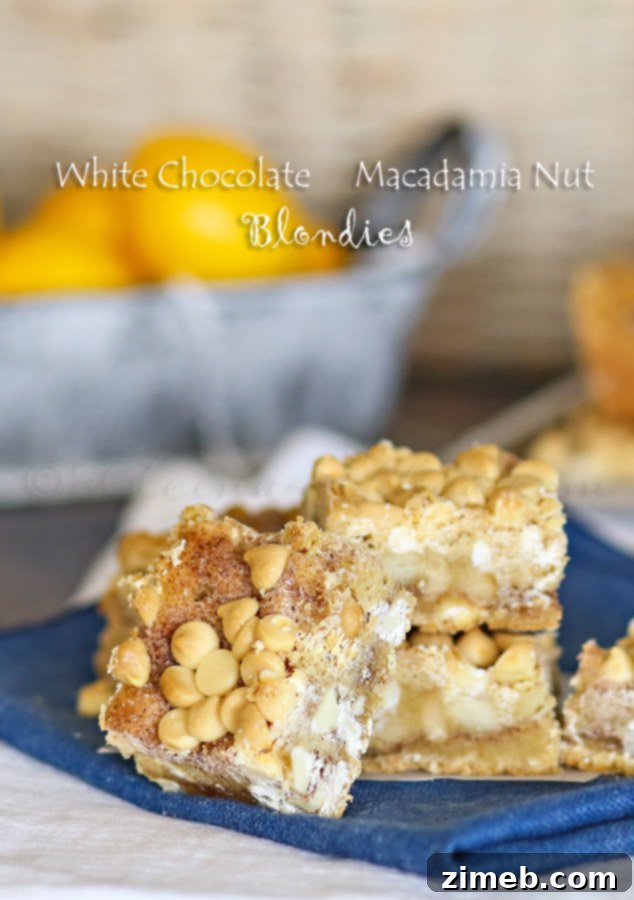 Decadent Peanut Butter Seven-Layer Bars 7 White Chocolate Macadamia Nut Blondies Recipe