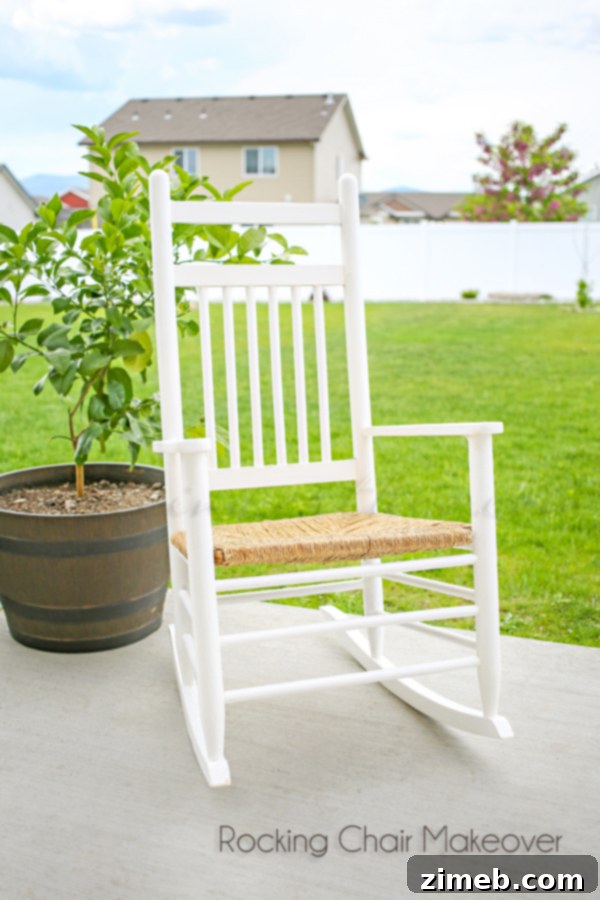 Rocking Chair Makeover