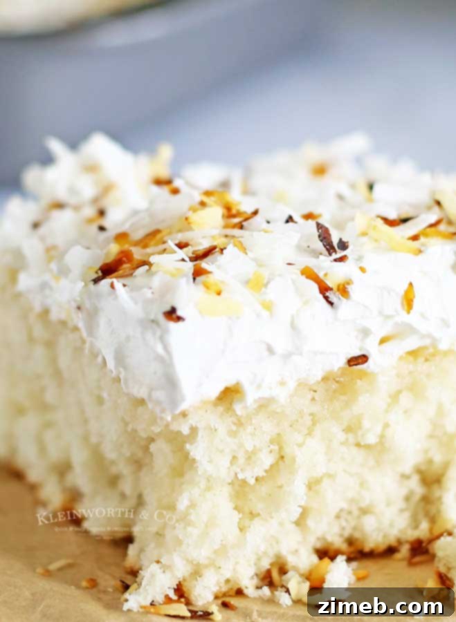 Summer cake recipes -Coconut Cream Cake