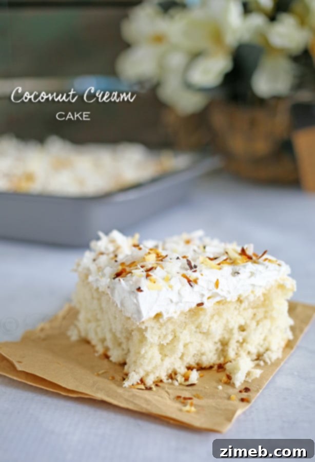 Coconut Cream Cake