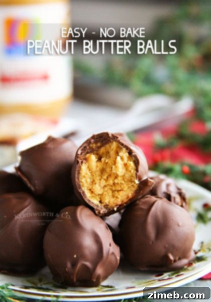 Easy No-Bake Peanut Butter Balls