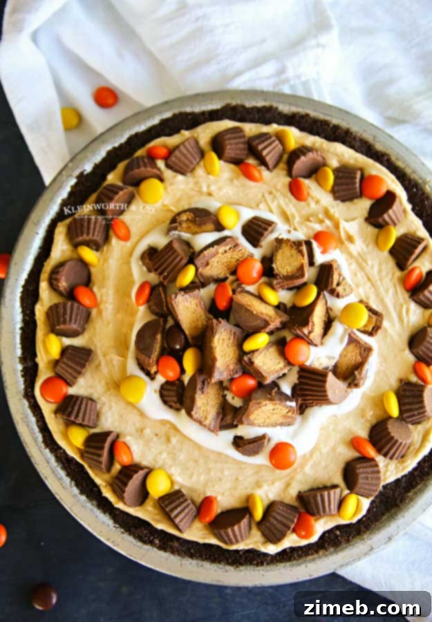 No-Bake Peanut Butter Pie recipe
