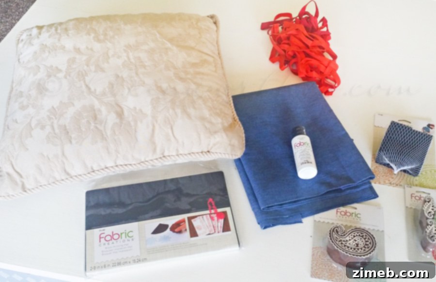 Instant Patriotic Pillow Decor 4 No Sew Patriotic Pillow Cover