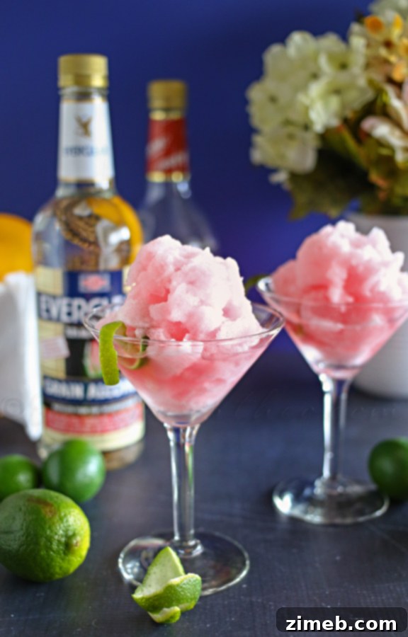 Twisted Frozen Cosmo - a refreshing and unique cocktail