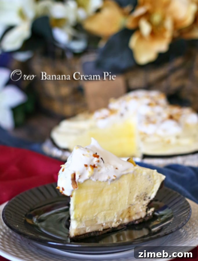 Zesty Berry Oreo Swirl Parfait 7 Oreo Banana Cream Pie - Easy Pie Recipe