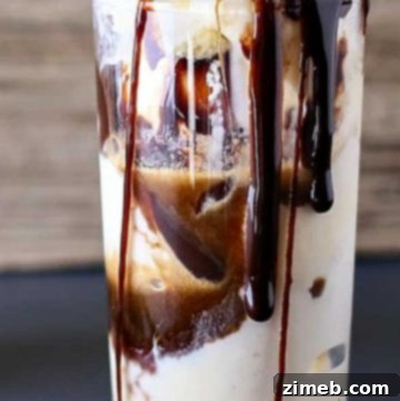 Ruby Red Cherry Ice Blast 11 Kahlua dessert - Frozen Brown Cow