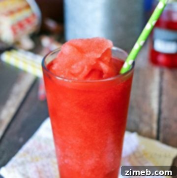 Ruby Red Cherry Ice Blast 16 Homemade Cherry Slurpee