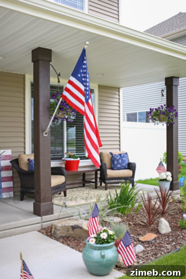 Fourth of July Patriotic Porch 7 Patriotic Porch