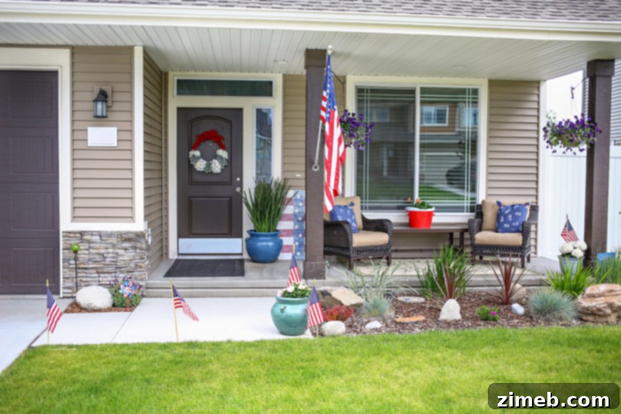 Fourth of July Patriotic Porch 8 Patriotic Porch