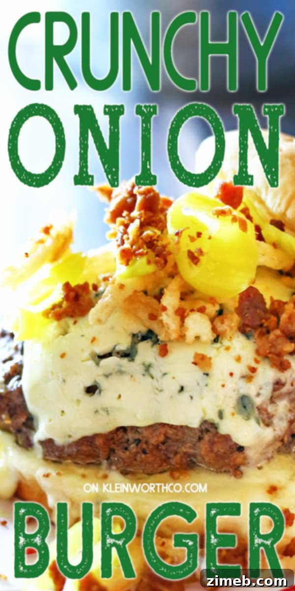 Crunchy Onion Burger