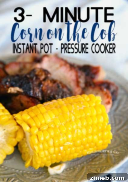 Creamy Parmesan Ranch Pasta Salad 14 3-Minute Instant Pot Corn on the Cob recipe image