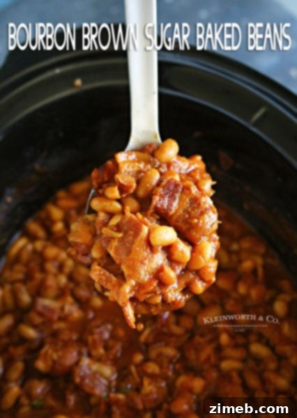 Creamy Parmesan Ranch Pasta Salad 15 Bourbon Baked Beans - Slow Cooker Recipe image