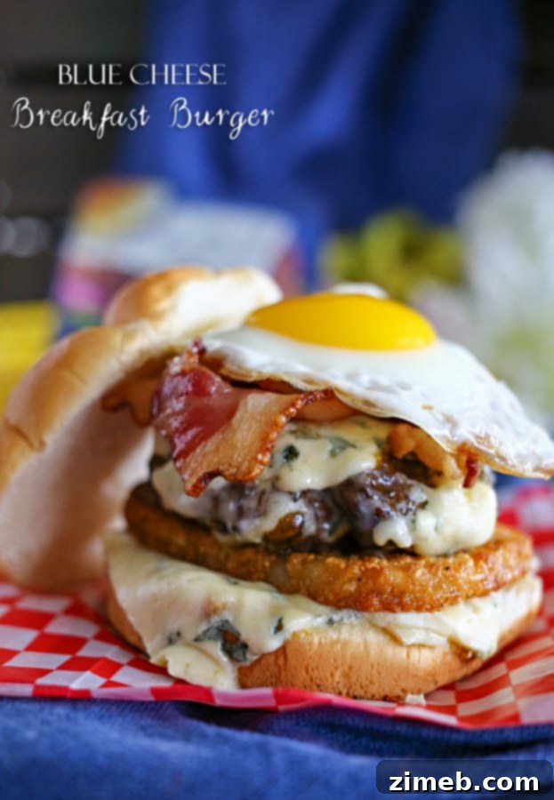 Easy Dinner Meal Plan Week 2 17 Blue Cheese Breakfast Burger Recipe