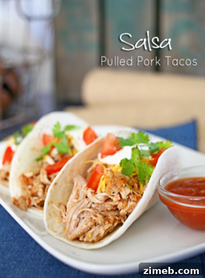 Easy Dinner Meal Plan Week 2 5 Salsa Pulled Pork Tacos