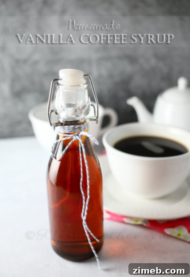 Cooling Mint Elixir 7 Homemade Vanilla Coffee Syrup