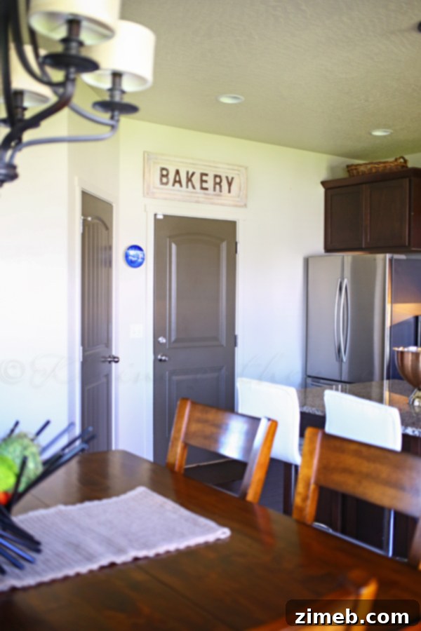 Antique Patisserie Plaque 2 DIY Vintage Bakery Sign made from an old cabinet door