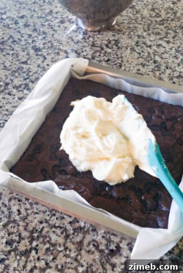 Dark Chocolate Blueberry Dream Brownies 9 Dark Chocolate Blueberry Brownies