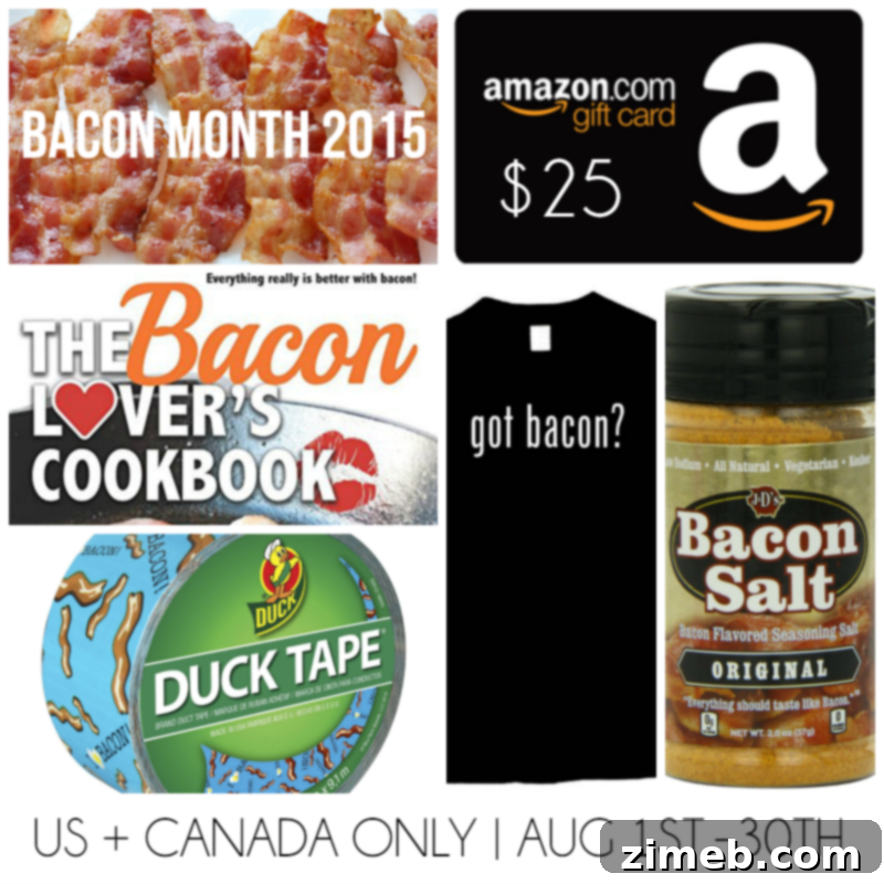 Annual Bacon Month Celebration & Recipe Extravaganza
