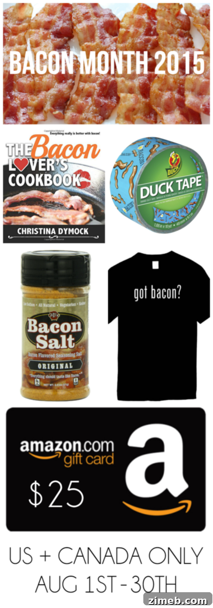 Annual Bacon Month Celebration & Recipe Extravaganza