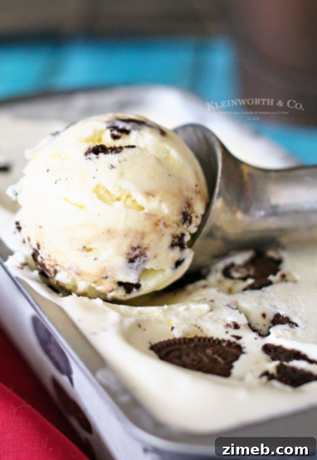 Crushed Cookie Delight 5 Cookies & Cream Ice Cream