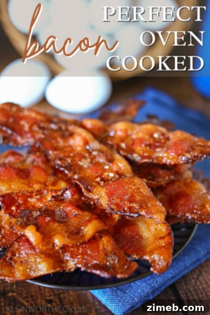 Foolproof Crispy Oven Bacon 17 Perfect Oven Cooked Bacon with Minimal Mess