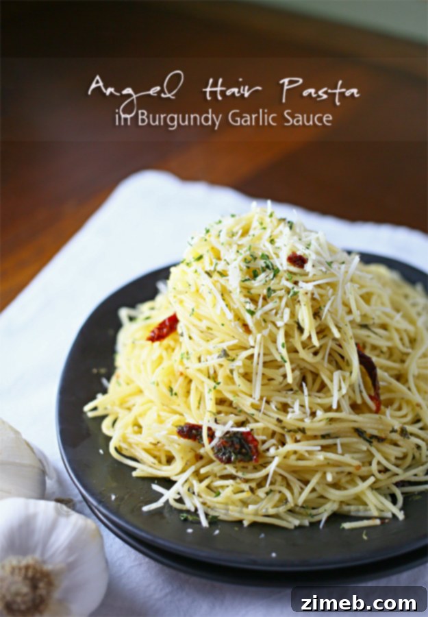 Effortless Dinners: Your Week 11 Weekly Meal Guide 15 Angel Hair Pasta in Burgundy Garlic Sauce - Quick Pasta Dinner