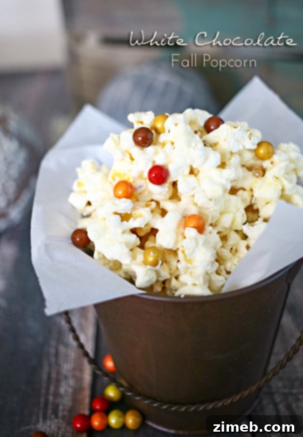 Bacon-Kissed Caramel Popcorn 11 White Chocolate Fall Popcorn