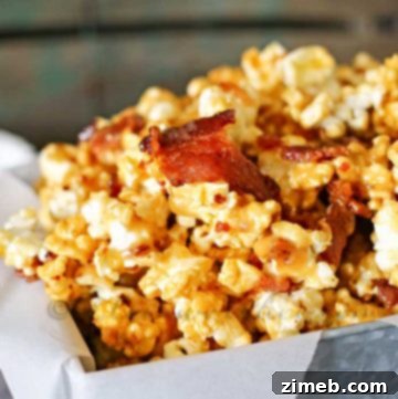 Bacon-Kissed Caramel Popcorn 8 Bacon Caramel Kettle Corn