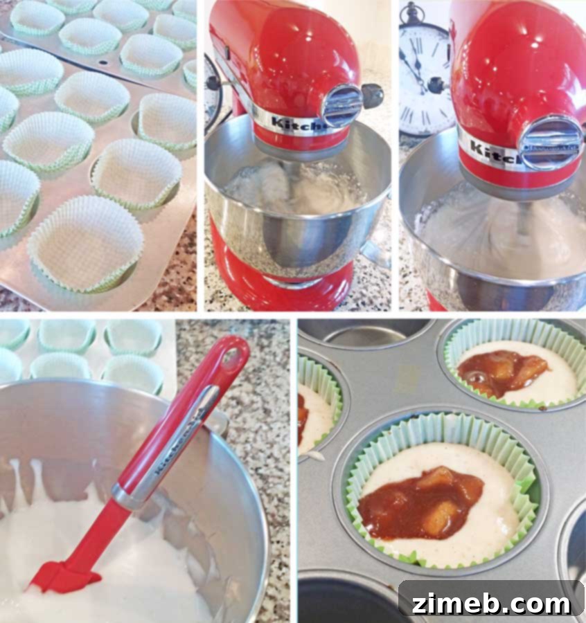 Spiced Apple Fritter Cupcakes 2 Delicious and Moist Apple Fritter Cupcakes